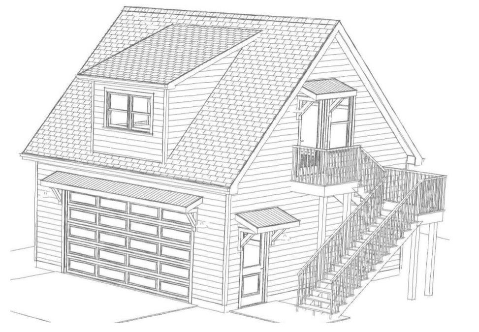 Garage/Accessory Dwelling Unit (ADU) Sedgefield